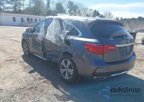2020 Acura Mdx Standard z USA, uszkodzony, nr VIN 5J8YD3H31LL008670